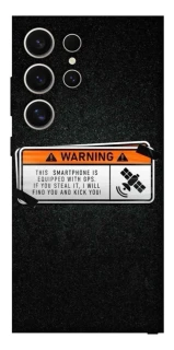 Чехол на Samsung Galaxy S25 Ultra Warning фото 1 из 1