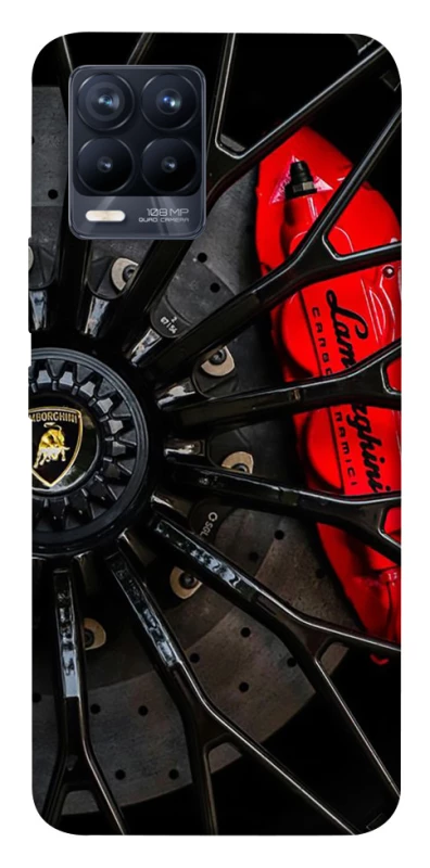 Чехол на Realme 8 Wheel Lamborgini фото 1 из 1