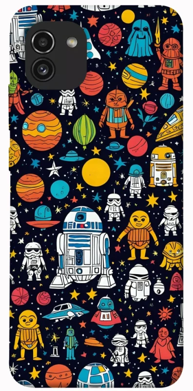 Чохол на Samsung Galaxy A03 Star Wars background ver.2 фото 1 з 1