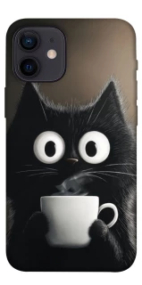 Чехол на Apple iPhone 12 mini (5.4") morning cat фото 1 из 1