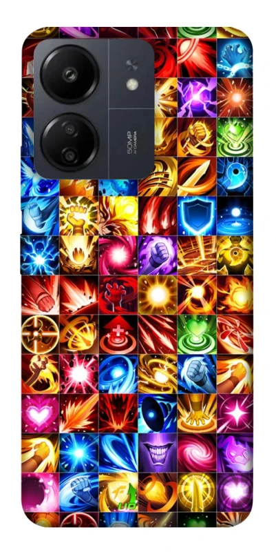 Чохол на Xiaomi Redmi 13C Abilities menu ver.4 фото 1 з 1