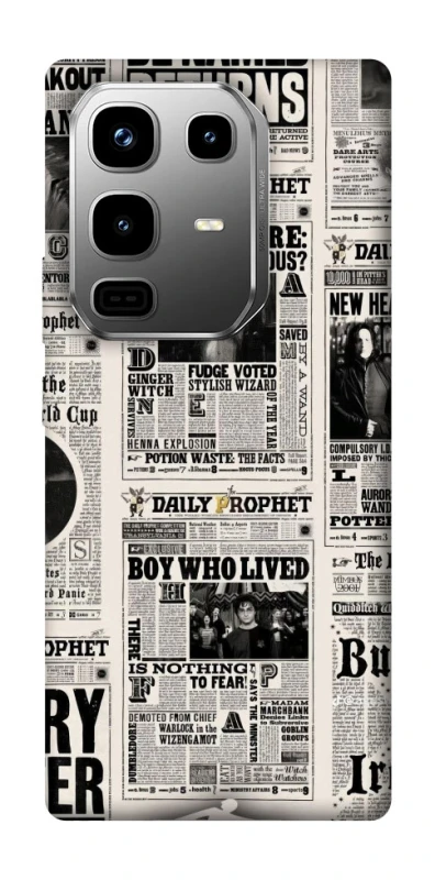 Чохол на Infinix Note 50 Pro Harry Potter newspaper фото 1 з 1