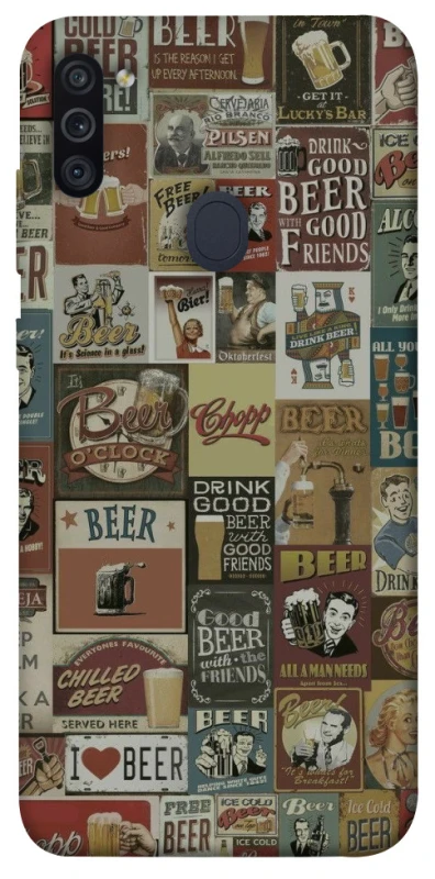 Чохол на Samsung Galaxy M11 Retro collage ver.1 фото 1 з 1