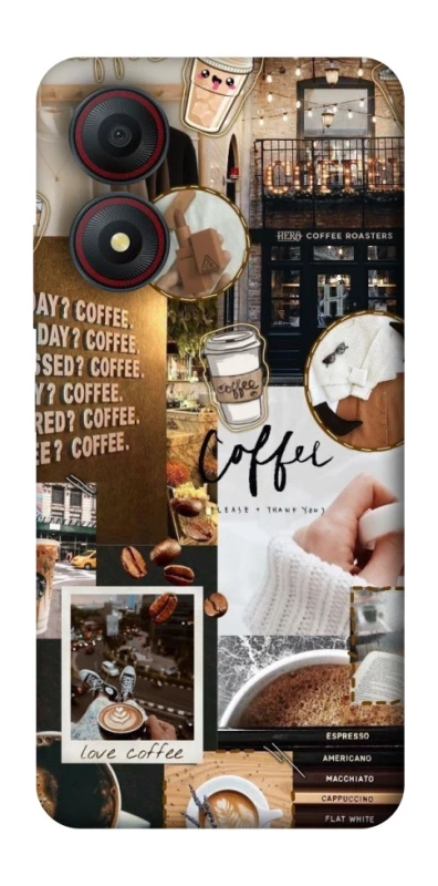 Чохол на ZTE Blade A34 4G Coffee vibes фото 1 з 1