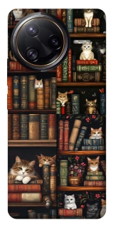Чехол на Xiaomi Poco F7 Pro Cats & Books фото 1 из 1