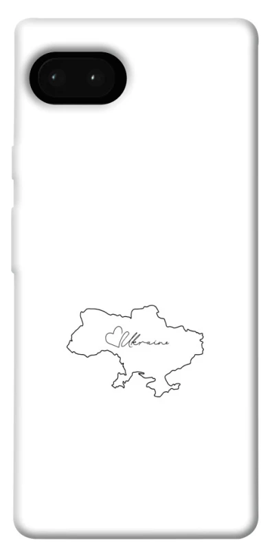 Чехол на Google Pixel 7a Ukraine map фото 1 из 1