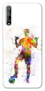 Чохол на Huawei Y8p (2020) Football Player v3 фото 1 з 1