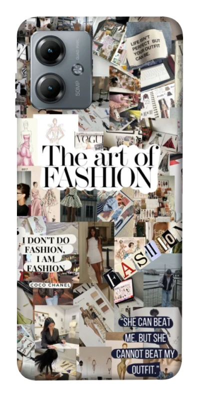 Чехол на Motorola Moto G14 Fashion collage ver.12 фото 1 из 1