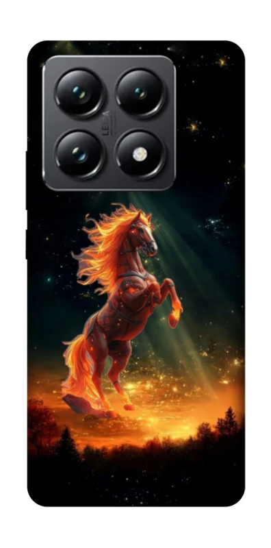Чохол на Xiaomi 14T Pro Red Fire Horse ver.2 фото 1 з 1