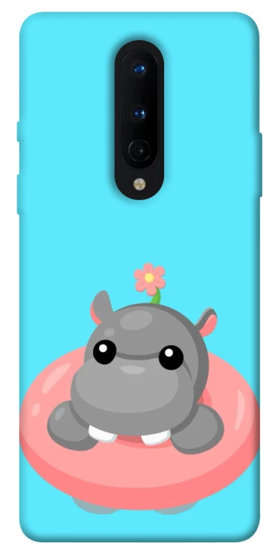 Чехол на OnePlus 8 Adopt Me Hippo Floatie фото 1 из 1