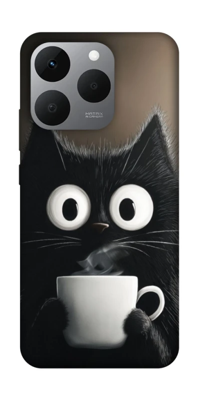 Чохол на Realme 15T morning cat фото 1 з 1