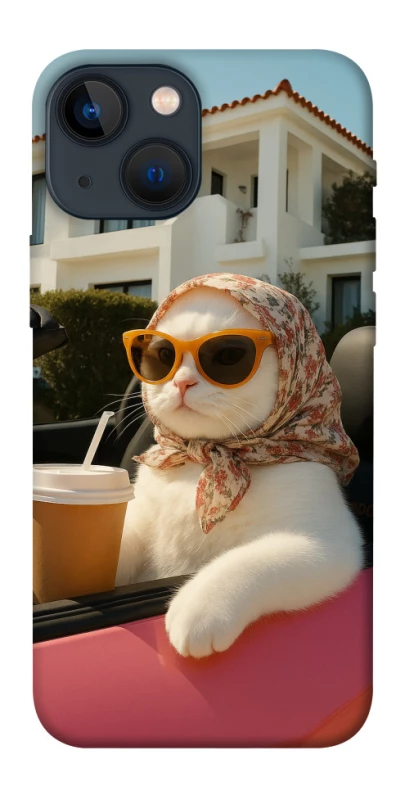 Чохол на Apple iPhone 13 mini (5.4") Stylish Cat Cruise фото 1 з 1