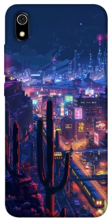 Чохол на Xiaomi Redmi 7A Night city фото 1 з 1