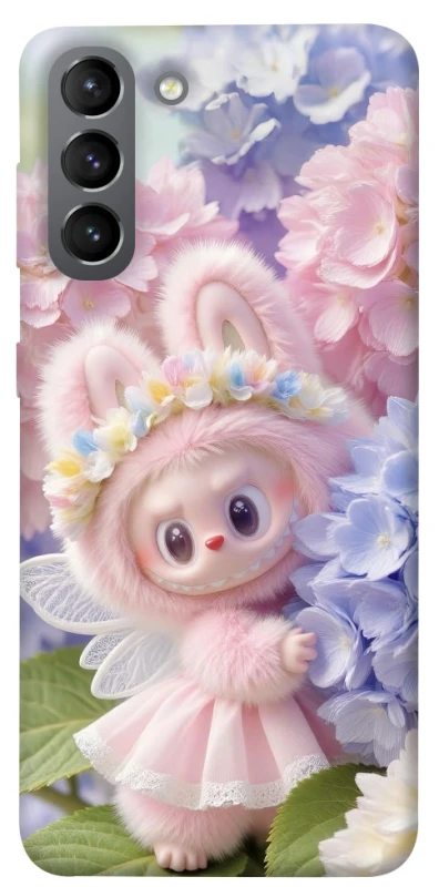 Чохол на Samsung Galaxy S21 Labubu & Flowers ver.1 фото 1 з 1