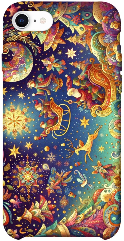 Чехол на Apple iPhone SE (2020) Christmas spirit ver.10 фото 1 из 1