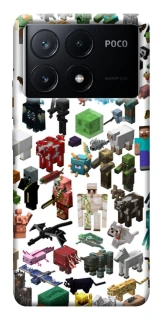 Чохол на Xiaomi Poco X6 Minecraft v4 фото 1 з 1