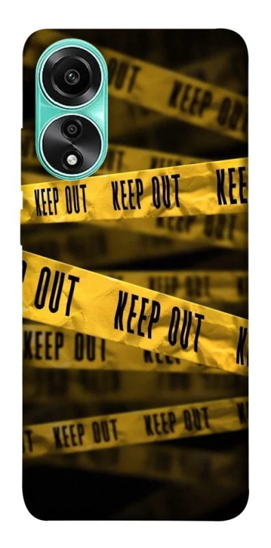 Чохол на Oppo A78 4G keep out фото 1 з 1