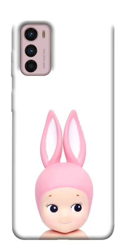 Чохол на Motorola Moto G42 Minimal Bunny Peek фото 1 з 1