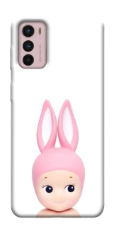 Чохол на Motorola Moto G42 Minimal Bunny Peek фото 1 з 1