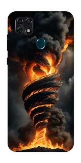 Чехол на ZTE Blade 20 Smart Огненный торнадо фото 1 из 1