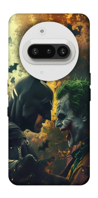 Чехол на Nothing Phone (3a) Batman and the Joker фото 1 из 1