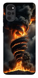Чехол на Motorola Moto G22 Огненный торнадо фото 1 из 1