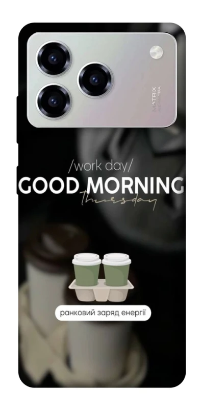 Чохол на ZTE Blade A76 Thursday coffee фото 1 з 1