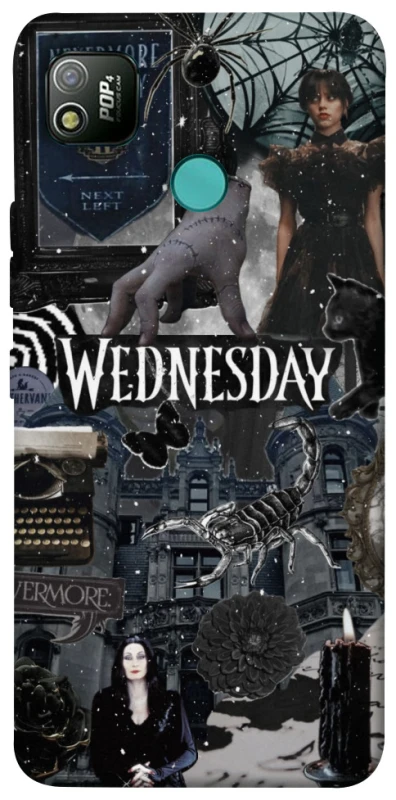 Чохол на TECNO POP 4 Wednesday Collage ver.2 фото 1 з 1