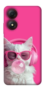 Чехол на ZTE Blade A34 4G Pink kitty фото 1 из 1