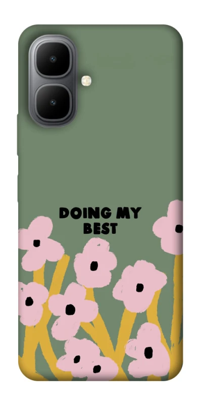 Чехол на Infinix Smart 10 Doing my best фото 1 из 1