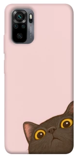 Чехол на Xiaomi Poco M5s Peeping cat фото 1 Чехол на Xiaomi Poco M5s Peeping cat фото 1 из 1