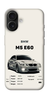 Чехол на Apple iPhone 16 BMW M5 E60 фото 1 из 1