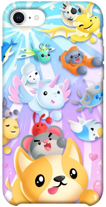 Чохол на Apple iPhone SE (2020) Adopt Me Rainbow Pet Parade фото 1 з 1