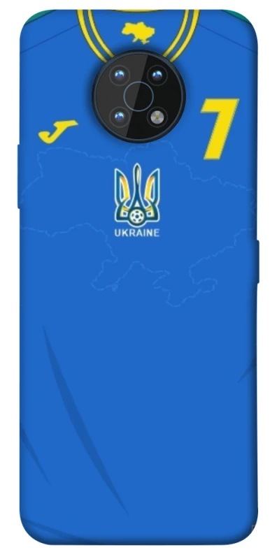 Чехол на Nokia G50 UA-Football ver.4 фото 1 из 1