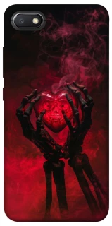 Чехол на Xiaomi Redmi 6A Heart in the hands of a skeleton фото 1 из 1