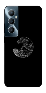 Чехол на Realme C65 4G Black tsunami фото 1 из 1