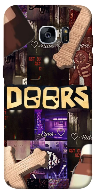 Чехол на Samsung G935F Galaxy S7 Edge Roblox doors dark mode фото 1 из 1