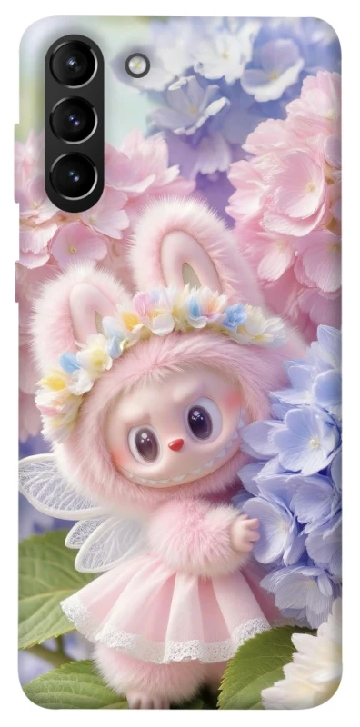 Чохол на Samsung Galaxy S21+ Labubu & Flowers ver.1 фото 1 з 1
