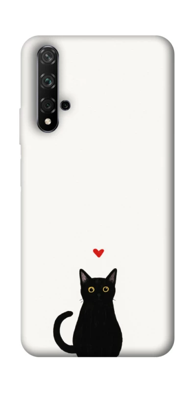 Чохол на Huawei Honor 20 / Nova 5T cat in love фото 1 Чохол на Huawei Honor 20 / Nova 5T cat in love фото 1 з 1