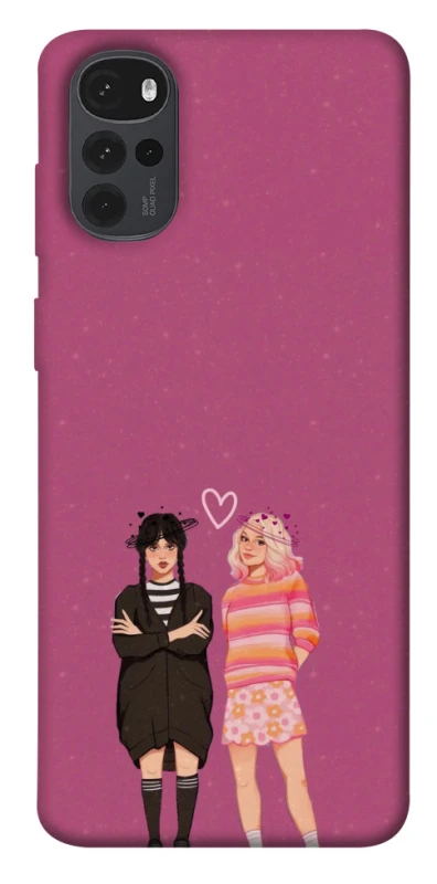 Чохол на Motorola Moto G22 Raven & Rainbow Wednesday фото 1 з 1