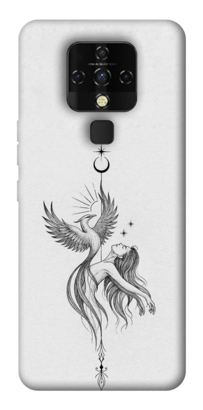 Чехол на TECNO Camon 16 SE Tattoo ver.10 фото 1 из 1