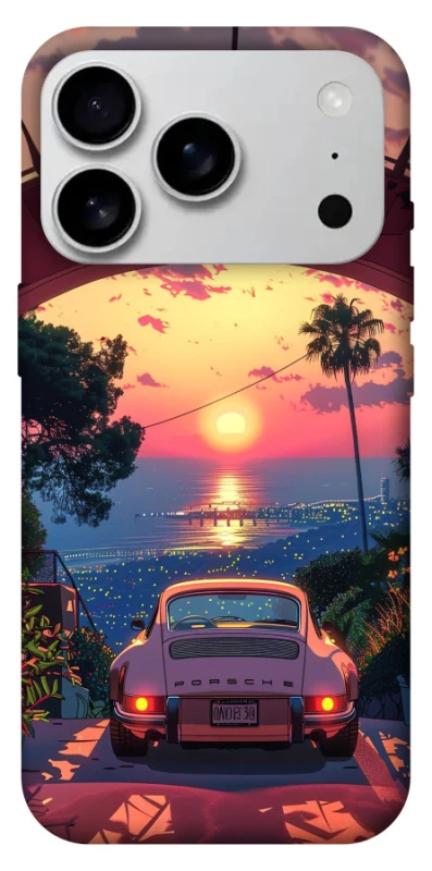 Чохол на Apple iPhone 17 Pro Max (6.9") Porsche at sunset фото 1 з 1