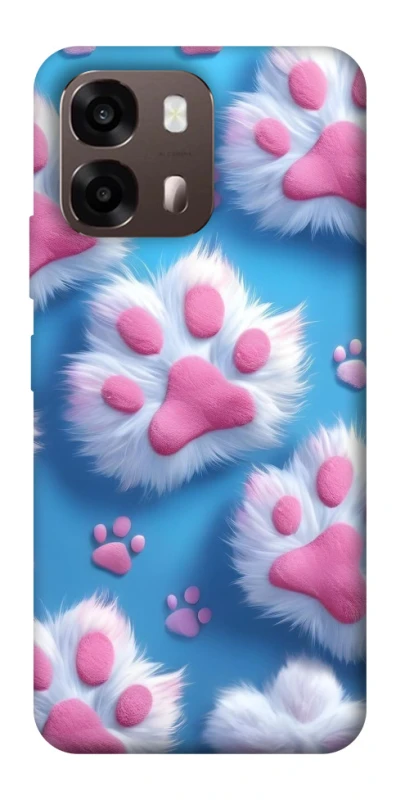 Чехол на Oppo A6 Cat paw фото 2 из 2