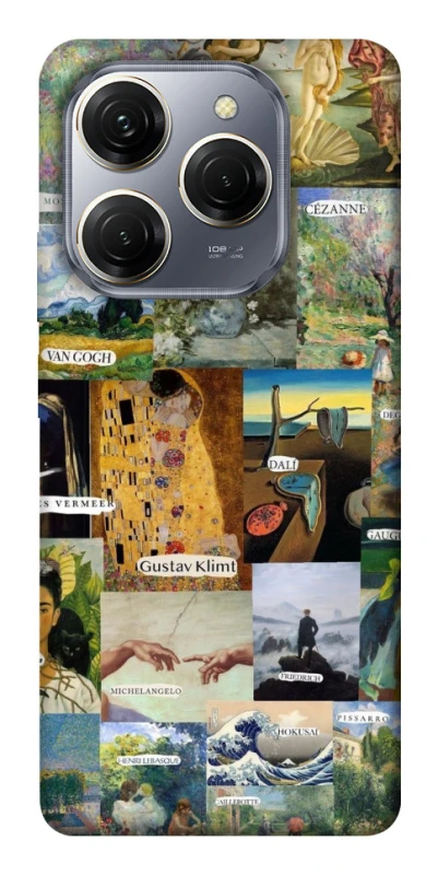 Чохол на TECNO Spark 20 Pro Art collage ver.8 фото 1 з 1