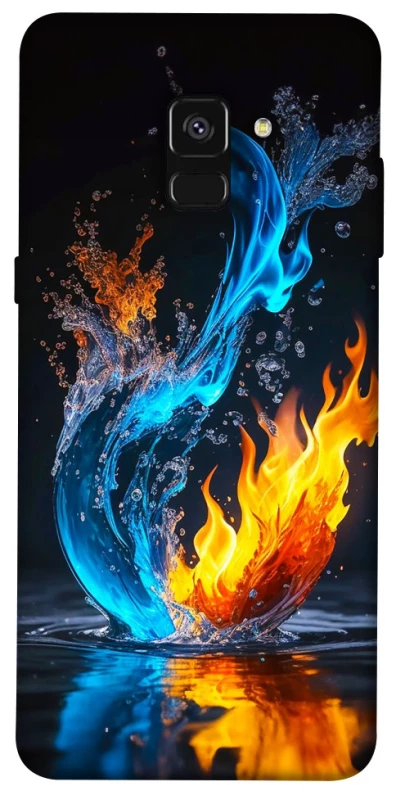 Чохол на Samsung A530 Galaxy A8 (2018) Water And Fire фото 1 з 1
