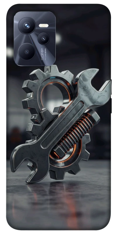 Чехол на Realme C35 Mechanic фото 1 из 1