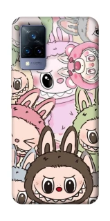 Чохол на Vivo V21 All Labubu 3 фото 1 з 1