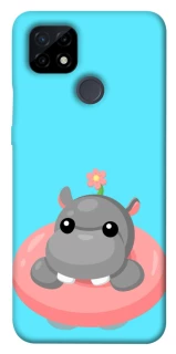Чехол на Realme C21 Adopt Me Hippo Floatie фото 1 из 1