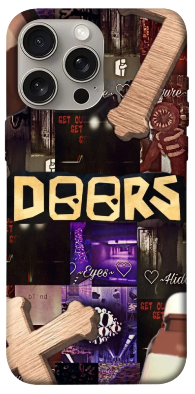 Чехол на Apple iPhone 15 Pro Max (6.7") Roblox doors dark mode фото 1 из 1