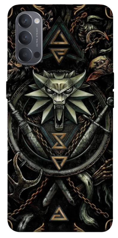 Чехол на Oppo Reno 4 Ведьмак фото 1 из 1